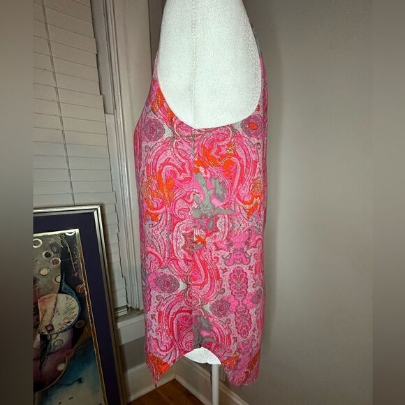 CAbi JUBILEE Tunic Top Paisley Lightweight Shell Size Small - Picture 6 of 11